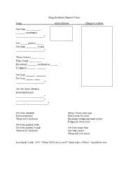 Passive Voice Song Dictation