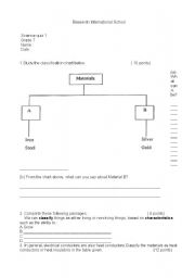 English Worksheet: Science