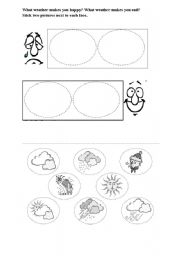 English Worksheet: Weather