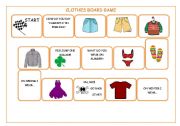 clothes board game