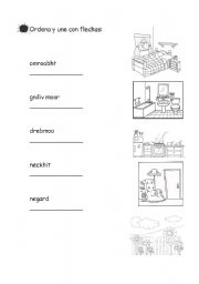 English Worksheet: house1