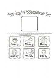 English Worksheet: weather