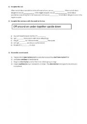 English Worksheet: Performers- Abilities and Obligations