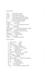 English Worksheet: Test