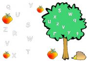 English Worksheet: alphabet matching-2