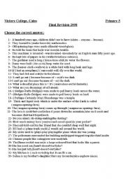 English worksheet: way ahead 5th 