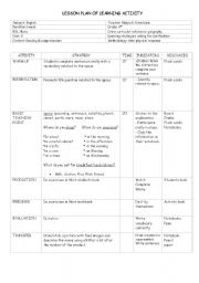 English Worksheet: sesion