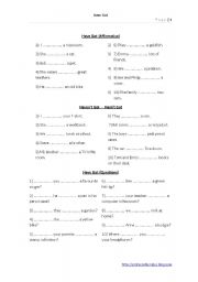 English Worksheet: Elementary Have Got Exercise