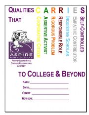 English Worksheet: CARRIES booklet