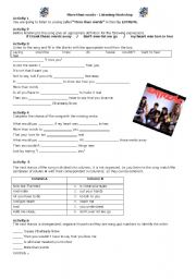 English Worksheet: More than words - Extreme (song)