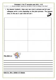 English worksheet: Drawing