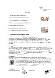 English worksheet: Worksheet