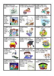 English Worksheet: Verbs followed by infinitives