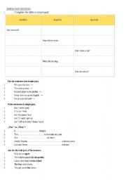 English worksheet: Simple Past Worksheet