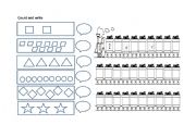 English Worksheet: Number worksheet - count and write