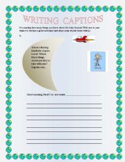 English worksheet: OUR SOLAR SYSTEM.PART 2/WRITING