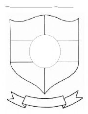 English Worksheet: Personal Coat of Arms