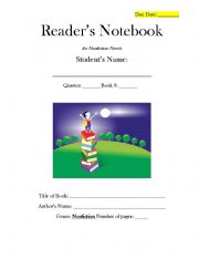 English Worksheet: Readers Notebook