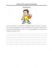 English Worksheet: Personal Information