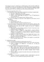 English worksheet: The Fifth Chil commentary passage 2 (page 20 to 22)