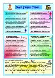 English Worksheet: Past Simple Tense