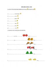 English Worksheet: Likes and Dislikes