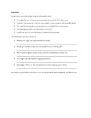 English Worksheet: Participial Phrase Practice