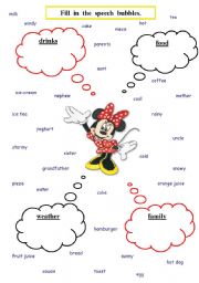 English Worksheet: vocabulary