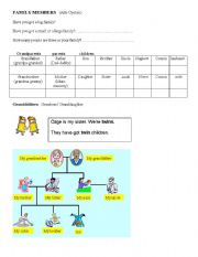 English Worksheet: 6th grade unit 1