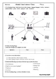 English Worksheet: welcome to tunisia