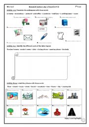 English Worksheet:  Alys friend 