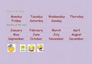 English Worksheet: My First Daily Planner part 2