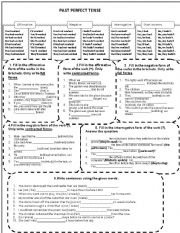 English Worksheet: Past Perfect