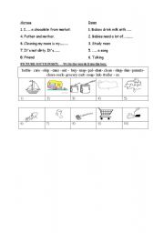 English worksheet: words worksheet