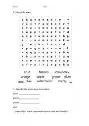 English Worksheet: Body
