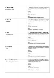 English Worksheet: Movies Reviews