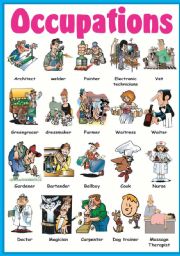 English Worksheet: Occupations