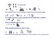 English worksheet: Eagle Tribe