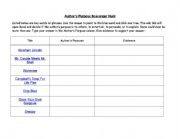 English Worksheet: Authors Purpose