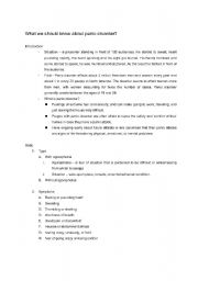 English Worksheet: What we should know about panic disorder?