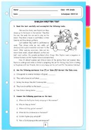 English Worksheet: grammar worksheet