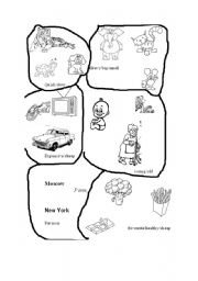 English worksheet: CHarasteristics of things