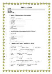 PRESENT SIMPLE - COMPUTER VOCABULARY - NATIONALITIES