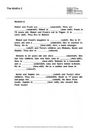 English worksheet: The Smiths