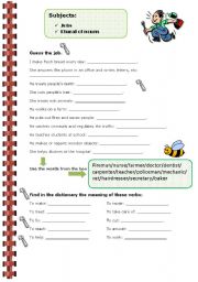 Jobs and plural of nouns