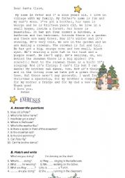 A letter to Santa