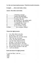 English worksheet: Test