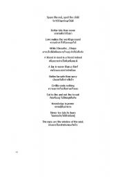 English Worksheet: English Worksheet
