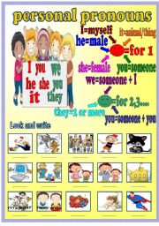 personal pronouns