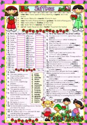 WORD FORMATION-1 ***SUFFIXES*** (B&W included)